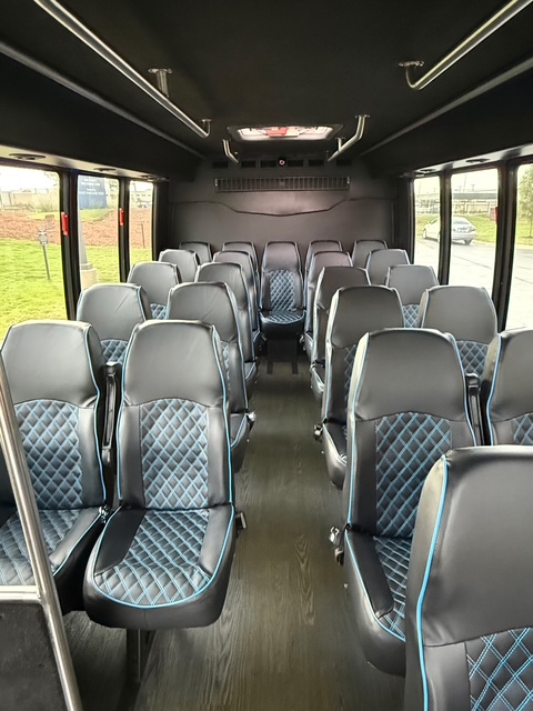 Shuttle Bus interior